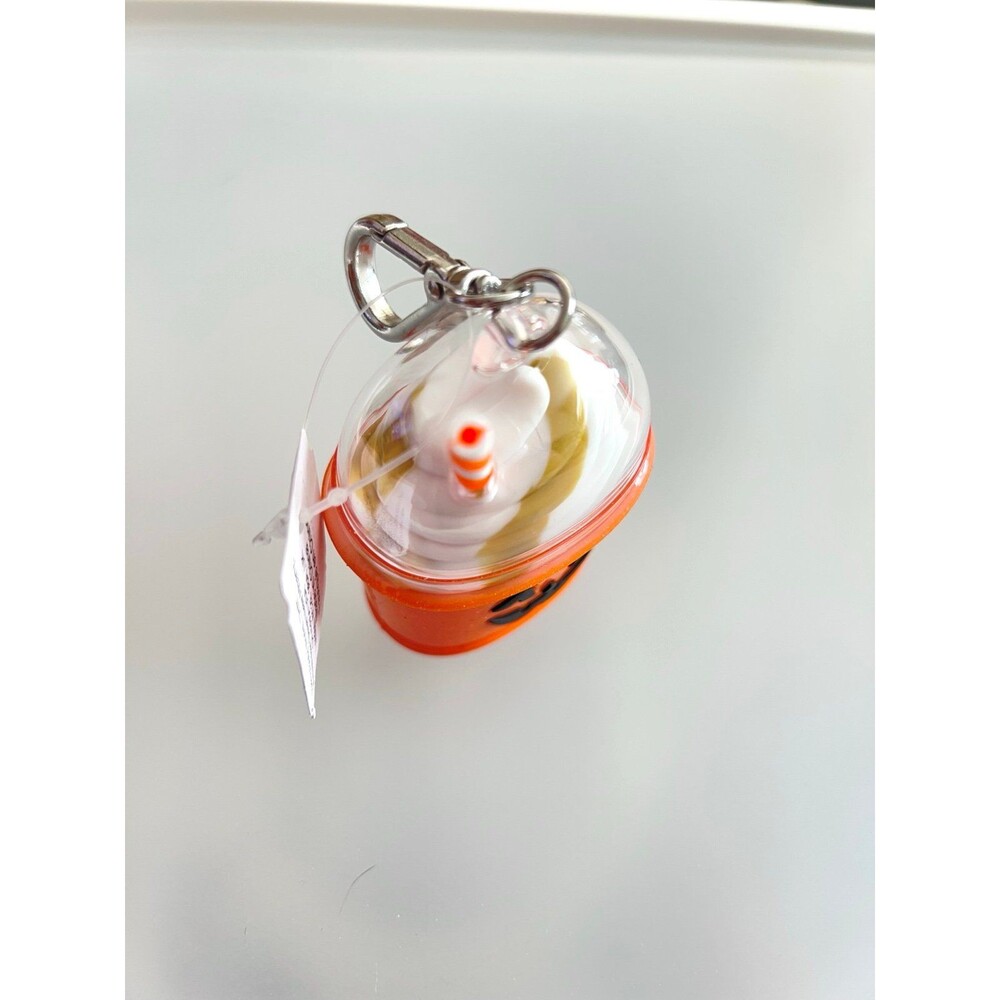 NWT Bath & Body Works Pumpkin Frappuccino PocketBac Sanitizer Holder - Picture 3 of 3